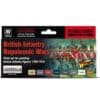British Infantry Napoleonic Wars Model Color Paint Set Vallejo 70.163