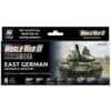 WWIII East German Armour & Infantry Model Color Paint Set Vallejo 70.224