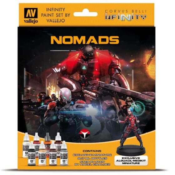 Vallejo Nomads Model Color Paint Set 70.233