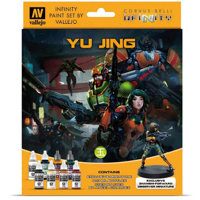 Vallejo Yu Jing Model Color Paint Set 70.235