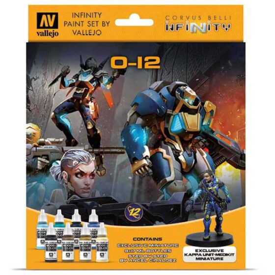 Vallejo O-12 Model Color Paint Set 70.239