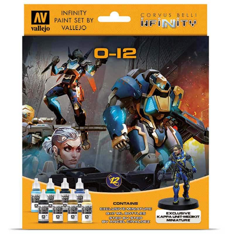 Vallejo O-12 Model Color Paint Set 70.239