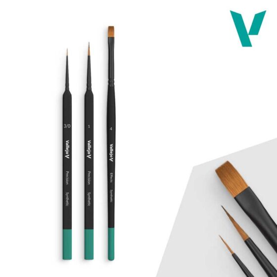 Vallejo Paint Brush Starter Set Vallejo Paint Brush Starter Set
