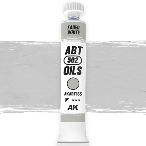 Abteilung 502 Oil Paint Faded White (20ml) AKABT165 Abteilung 502 Oil Paint Faded White (20ml) AKABT165