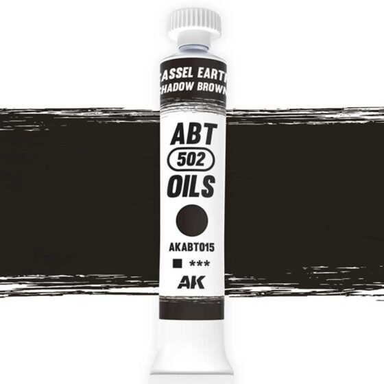 Abteilung 502 Oil Paint Cassel Earth / Shadow Brown (20ml) AKABT015 Abteilung 502 Oil Paint Cassel Earth / Shadow Brown (20ml) AKABT015