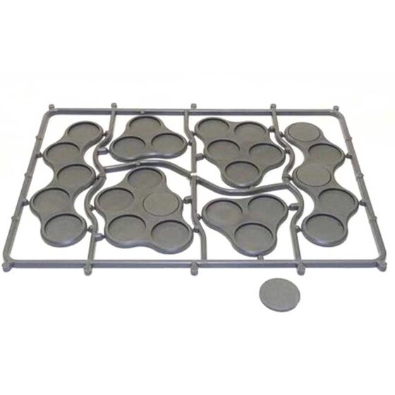 Victrix Skirmish Movement Trays Round Bases (20mm) VXB010 Victrix Skirmish Movement Trays Round Bases (20mm) VXB010