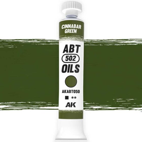 Abteilung 502 Oil Paint Cinnabar Green (20ml) AKABT050