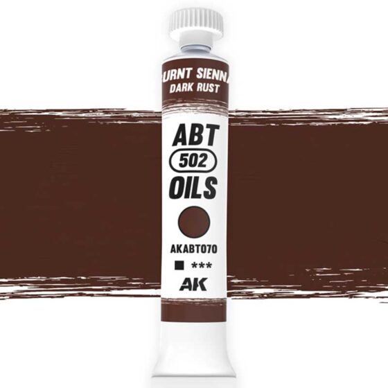 Abteilung 502 Oil Paint Burnt Sienna / Dark Rust (20ml) AKABT070 Abteilung 502 Oil Paint Burnt Sienna / Dark Rust (20ml) AKABT070