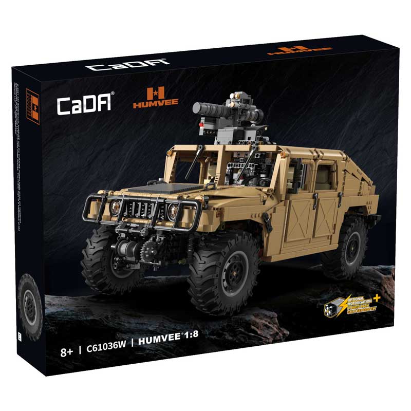 HUMVEE Off-Road Vehicle 3935 pcs CaDA Bricks C61036W HUMVEE Off-Road Vehicle 3935 pcs CaDA Bricks C61036W