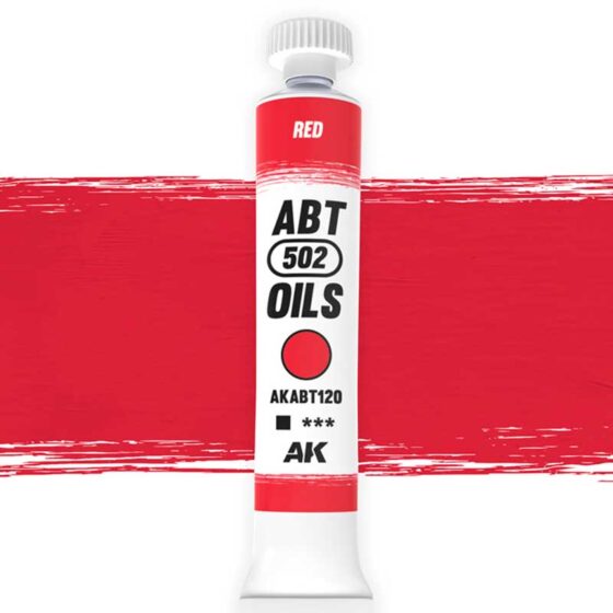 Abteilung 502 Oil Paint Red (20ml) AKABT120 Abteilung 502 Oil Paint Red (20ml) AKABT120