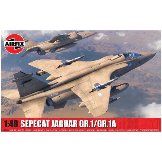 Airfix SEPECAT Jaguar GR.1/GR.1A (1/48) A11010 Airfix SEPECAT Jaguar GR.1/GR.1A (1/48) A11010