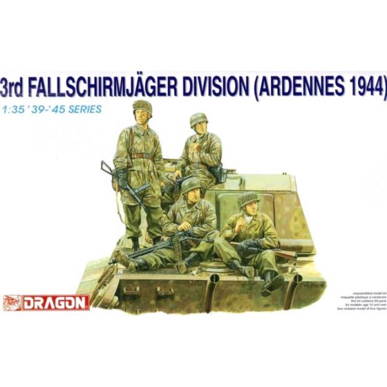 Dragon 3rd Fallschirmjager Division (Ardennes 1944) (1/35) 6113 Dragon 3rd Fallschirmjager Division (Ardennes 1944) (1/35) 6113
