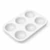 6 Well Plastic Rectangular Mixing Palette GreenStuffWorld 5390