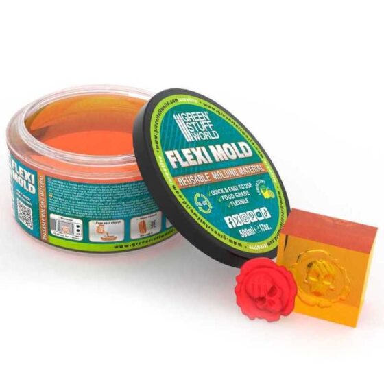 Green Stuff World - Flexi Mold - Reusable Molding Material Green Stuff World - Flexi Mold - Reusable Molding Material