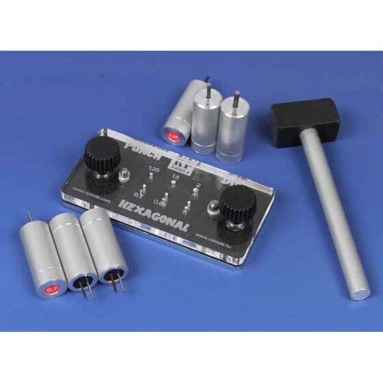 RP Toolz Hexagonal Punch And Die Set RP-HPD RP Toolz Hexagonal Punch And Die Set RP-HPD