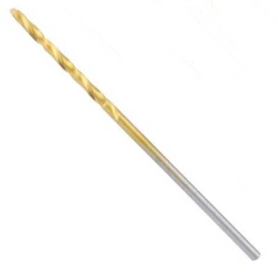 0.3mm Titanium Coated H.S.S. Drill Bit 0.3mm Titanium Coated H.S.S. Drill Bit