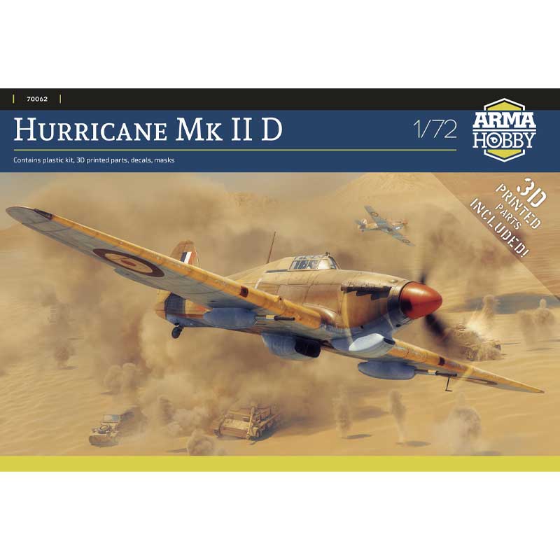 1/72 Hawker Hurricane Mk.IID Arma Hobby 70062 *Damaged Box*
