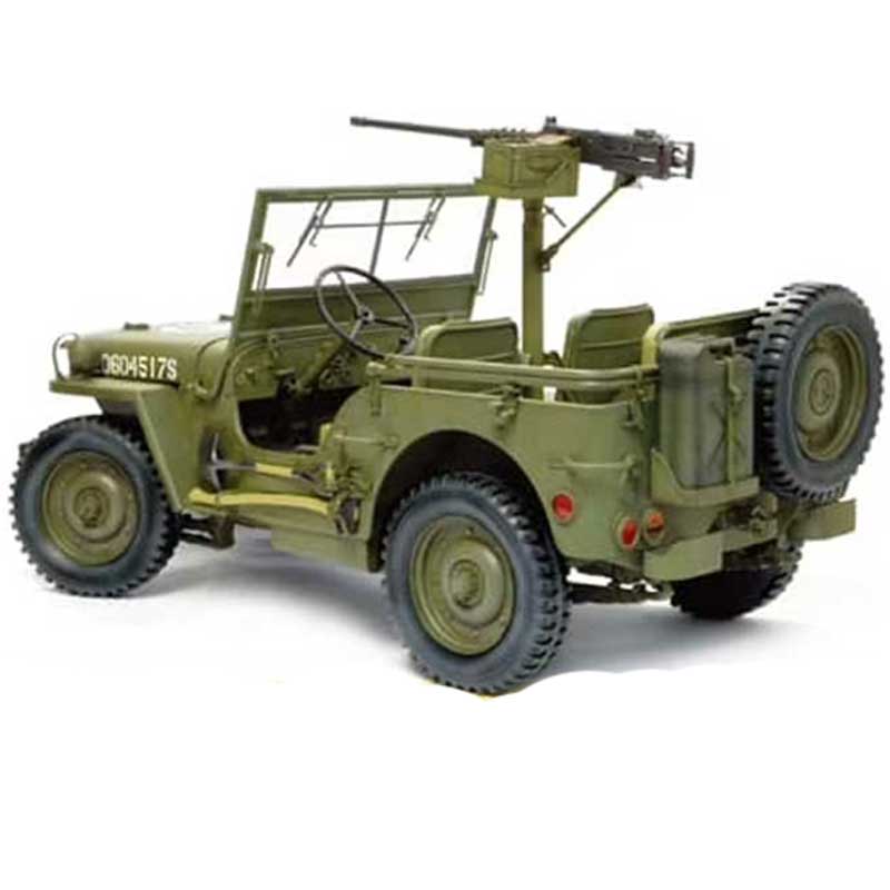 Dragon 1/4 Ton 4x4 Truck w/.50 cal MG D (1/6) 75052