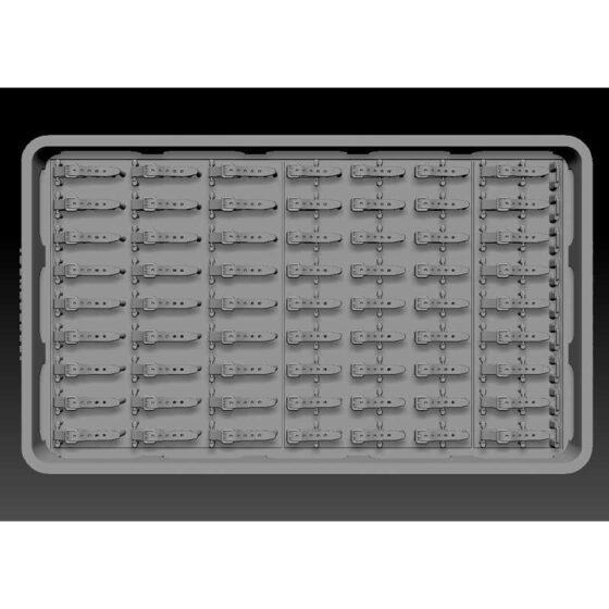BSK Model US & British Tool Buckles Set (1/35) BSKC35003 BSK Model US & British Tool Buckles Set (1/35) BSKC35003
