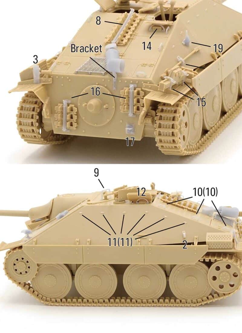 BSK Model Jagdpanzer 38 Hetzer Detail Set (1/35) BSKD35010