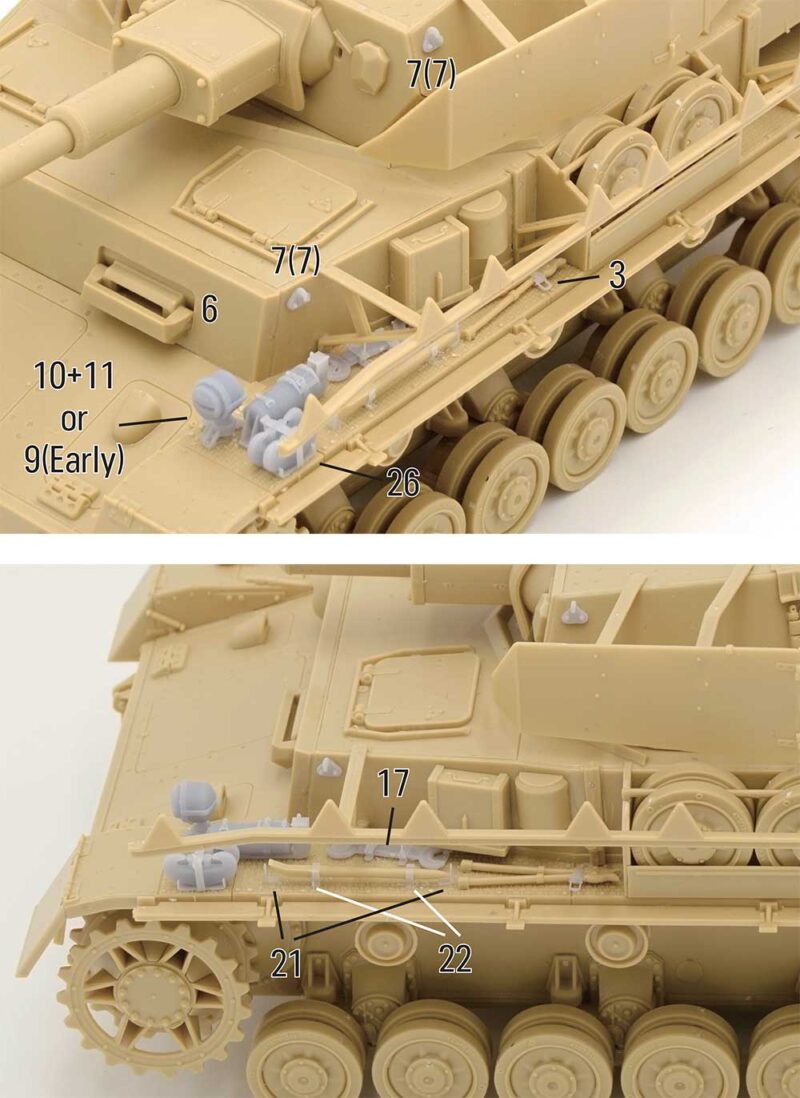 BSK Model Panzer IV Detail Set (1/35) BSKD35008A