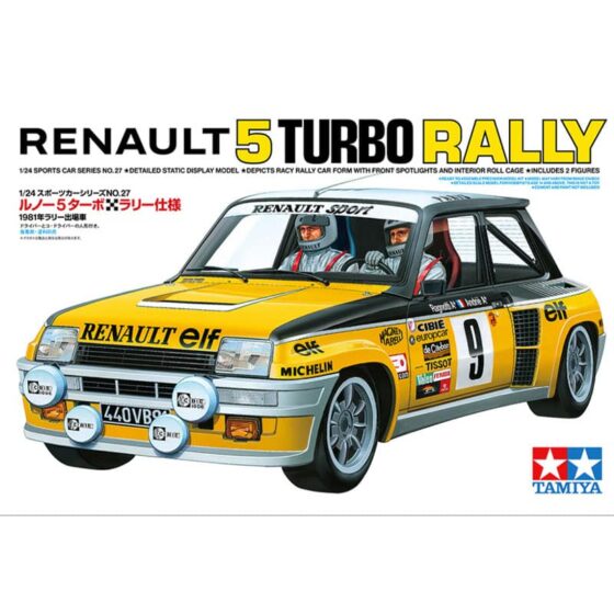 Tamiya Renault 5 Turbo Rally (1/24) 24027 Tamiya Renault 5 Turbo Rally (1/24) 24027