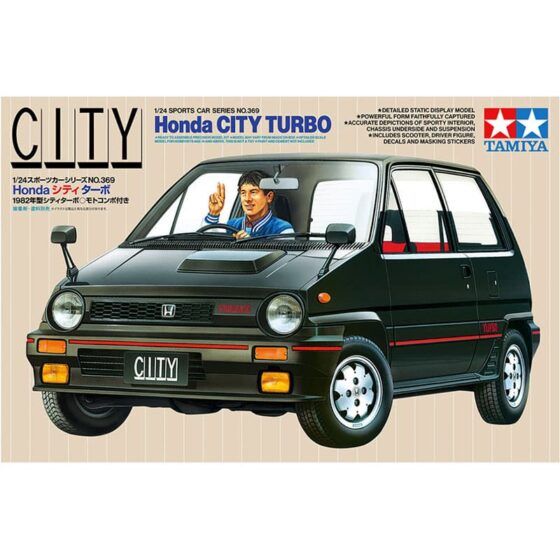 Tamiya Honda City Turbo (1/24) 24369 Tamiya Honda City Turbo (1/24) 24369