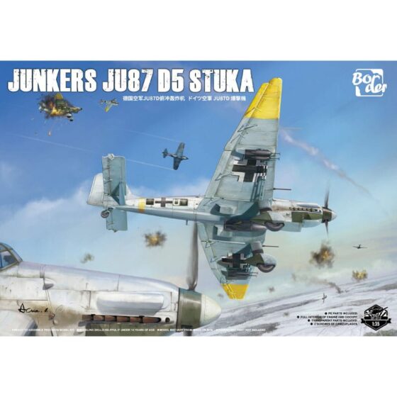 Border Model Junkers Ju87 D5 Stuka (1/35) BF-012 Border Model Junkers Ju87 D5 Stuka (1/35) BF-012
