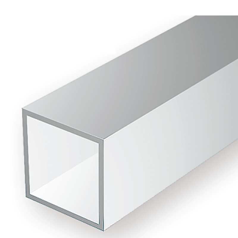 Evergreen Rectangular Tube (3.2x6.3mm) (3pk) EG257