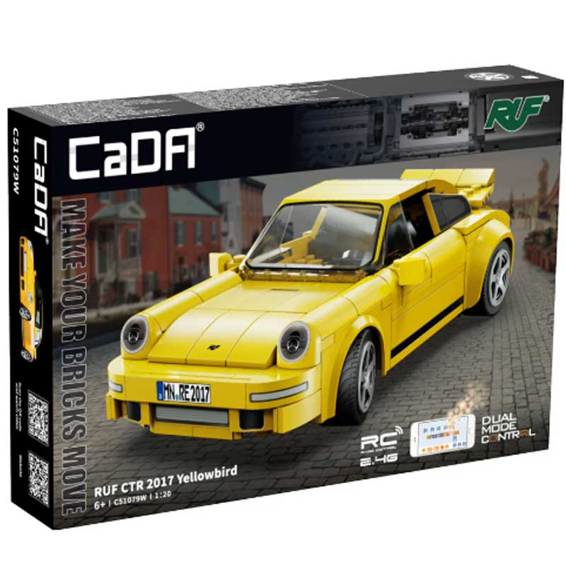 RUF CTR 2017 Yellowbird - 222 pcs CaDA Bricks C51079W *Damaged Box*