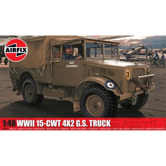 Airfix WWII RAF 15-cwt 4 x 2 G.S. Truck (1/48) A03313A