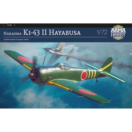 Arma Hobby Nakajima Ki-43 II Hayabusa (1/72) 70078 Arma Hobby Nakajima Ki-43 II Hayabusa (1/72) 70078