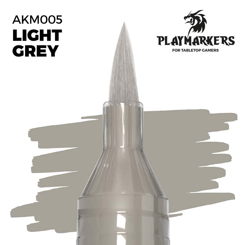 AK Interactive Light Grey Playmarkers AK-M005 AK Interactive Light Grey Playmarkers AK-M005