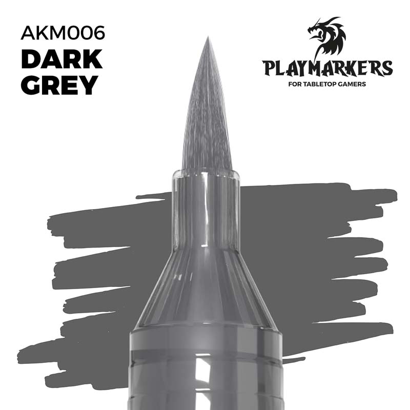 AK Interactive Dark Grey Playmarkers AK-M006 AK Interactive Dark Grey Playmarkers AK-M006