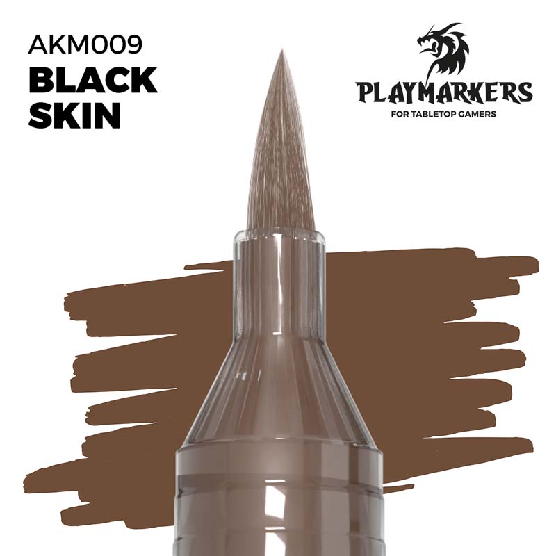 AK Interactive Black Skin Playmarkers AK-M009 AK Interactive Black Skin Playmarkers AK-M009