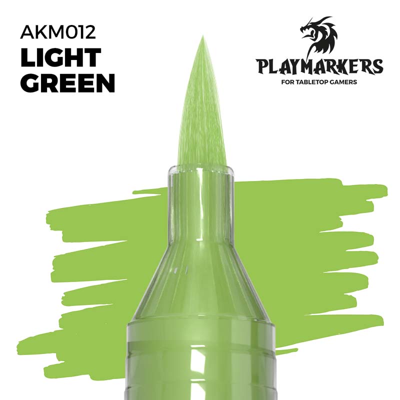 AK Interactive Light Green Playmarkers AK-M012 AK Interactive Light Green Playmarkers AK-M012