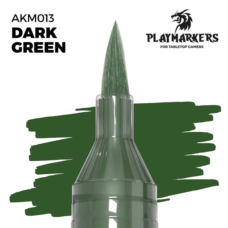 AK Interactive Dark Green Playmarkers AK-M013 AK Interactive Dark Green Playmarkers AK-M013