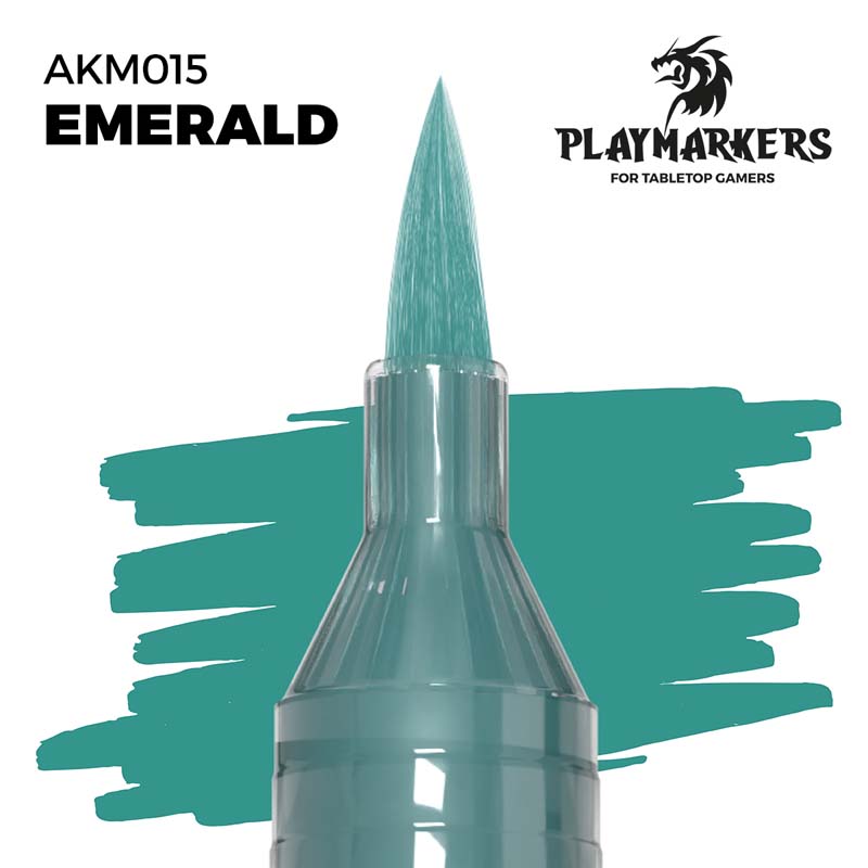 AK Interactive Emerald Playmarkers AK-M015 AK Interactive Emerald Playmarkers AK-M015