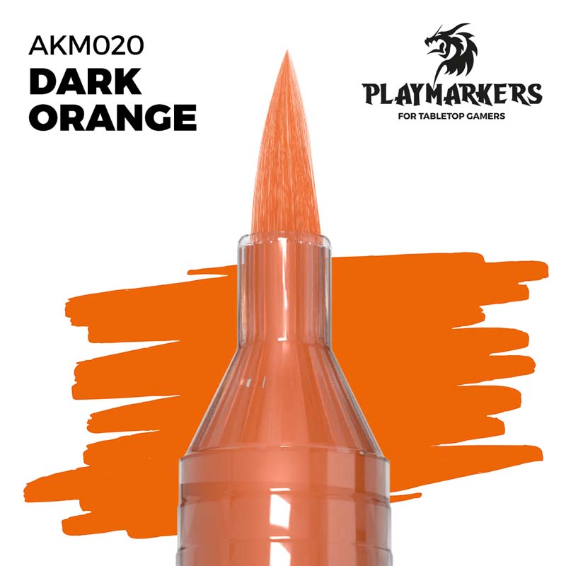 AK Interactive Dark Orange Playmarkers AK-M020 AK Interactive Dark Orange Playmarkers AK-M020