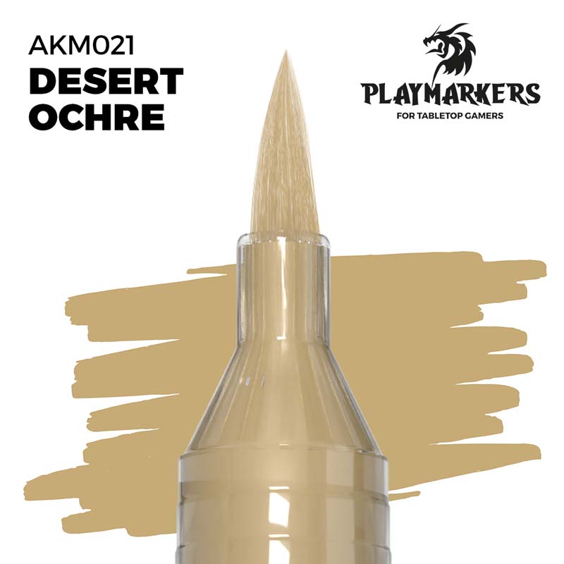 AK Interactive Desert Ochre Playmarkers AK-M021 AK Interactive Desert Ochre Playmarkers AK-M021
