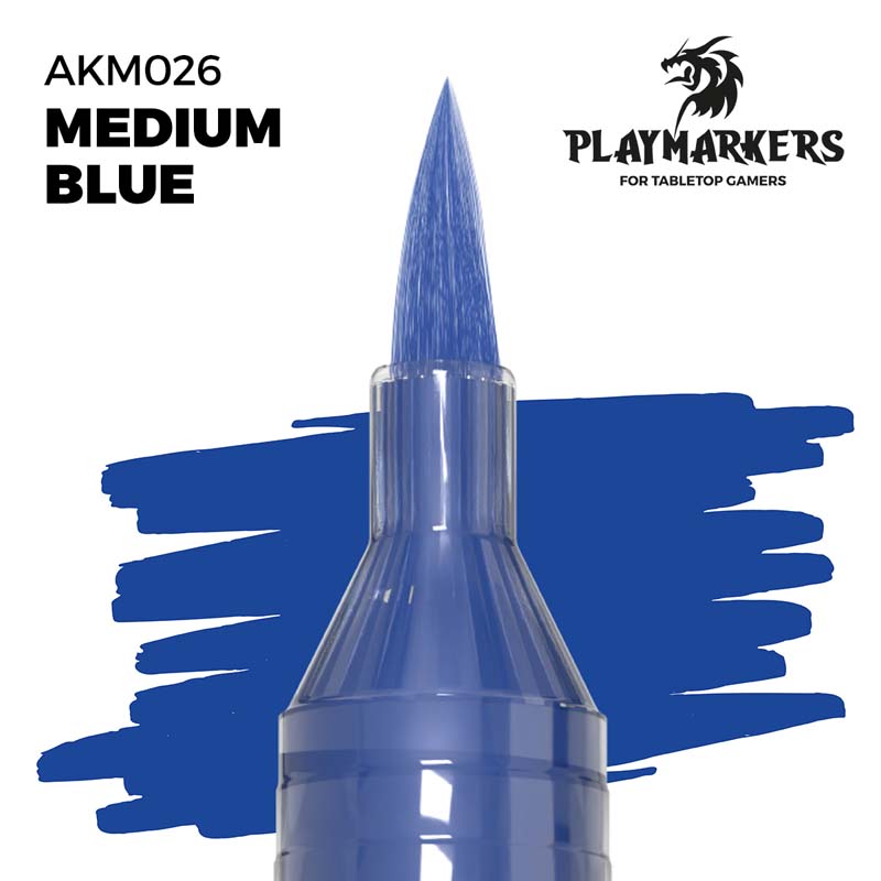 AK Interactive Medium Blue Playmarkers AK-M026 AK Interactive Medium Blue Playmarkers AK-M026