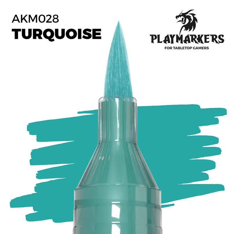 AK Interactive Turquoise Playmarkers AK-M028 AK Interactive Turquoise Playmarkers AK-M028