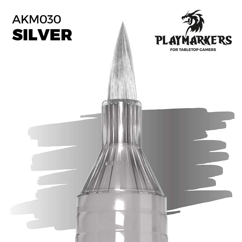 AK Interactive Silver Playmarkers AK-M030 AK Interactive Silver Playmarkers AK-M030