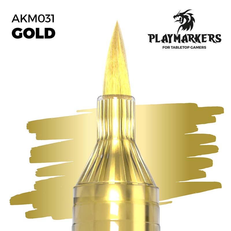 AK Interactive Gold Playmarkers AK-M031 AK Interactive Gold Playmarkers AK-M031