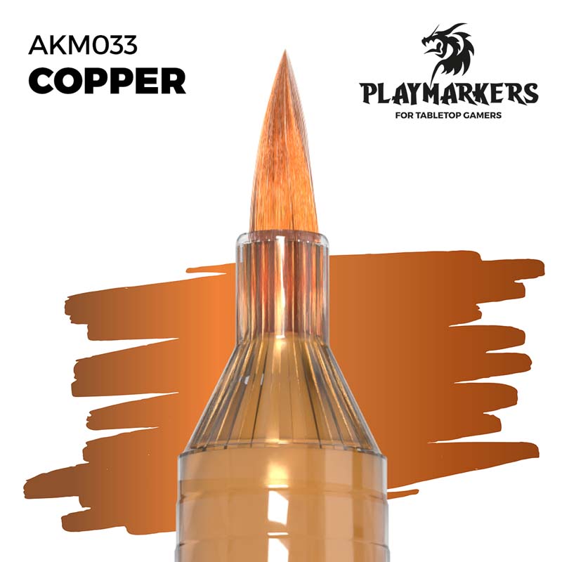 AK Interactive Copper Playmarkers AK-M033 AK Interactive Copper Playmarkers AK-M033