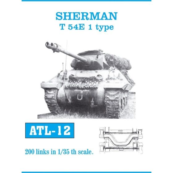 Friulmodel Sherman T54E1 Metal Tracks (1/35) ATL-012 Friulmodel Sherman T54E1 Metal Tracks (1/35) ATL-012