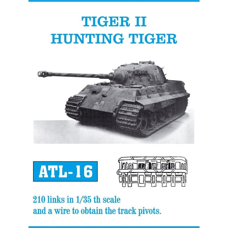 Friulmodel Tiger II Hunting Tiger Metal Tracks (1/35) ATL-016