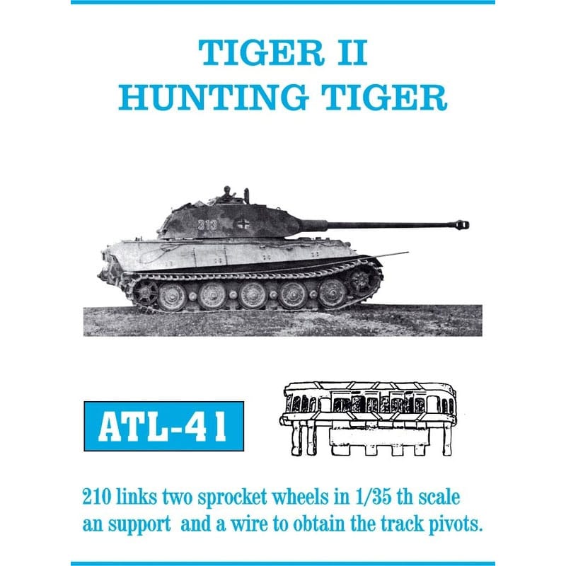 Friulmodel Tiger II Jagdtiger Metal Tracks (1/35) ATL-041