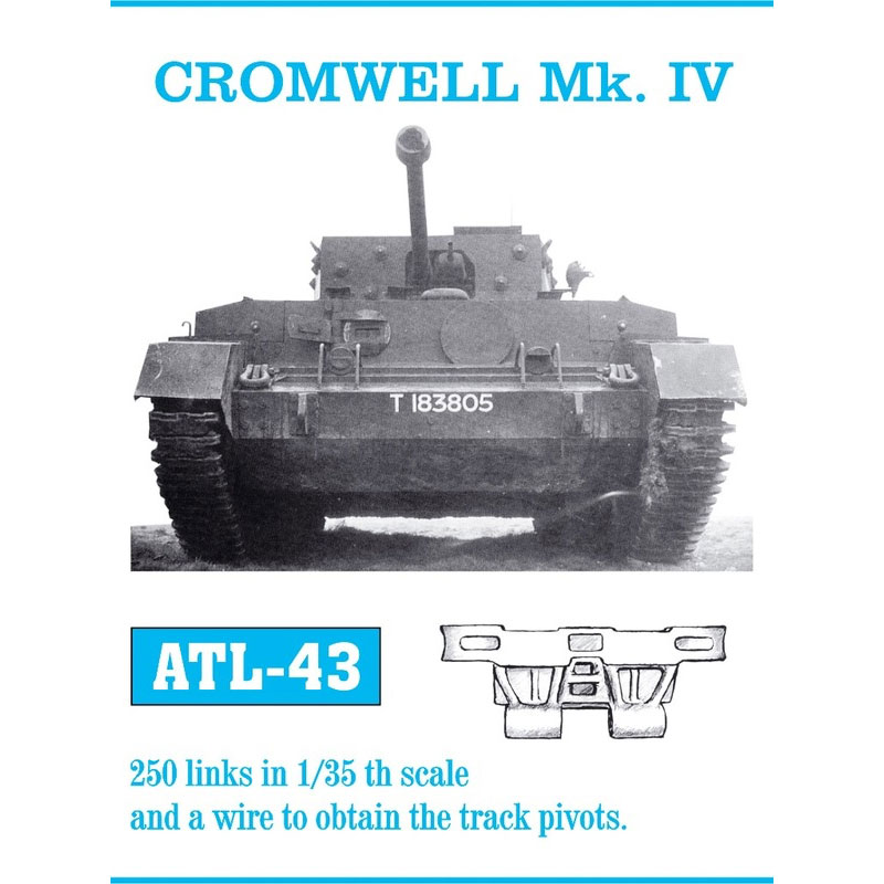 Friulmodel Cromwell Mk IV Metal Tracks (1/35) ATL-043