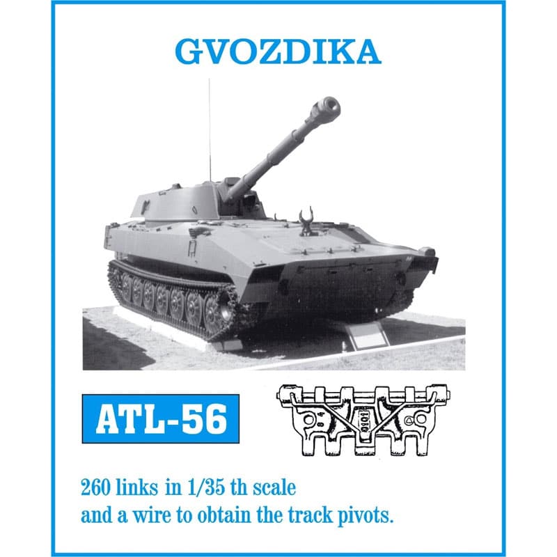 Friulmodel GVOZDIKA Metal Tracks (1/35) ATL-056